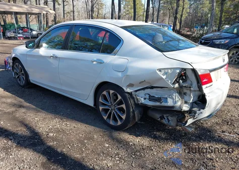 2014 Honda Accord Sport из США, поврежденный, VIN 1HGCR2F55EA240911